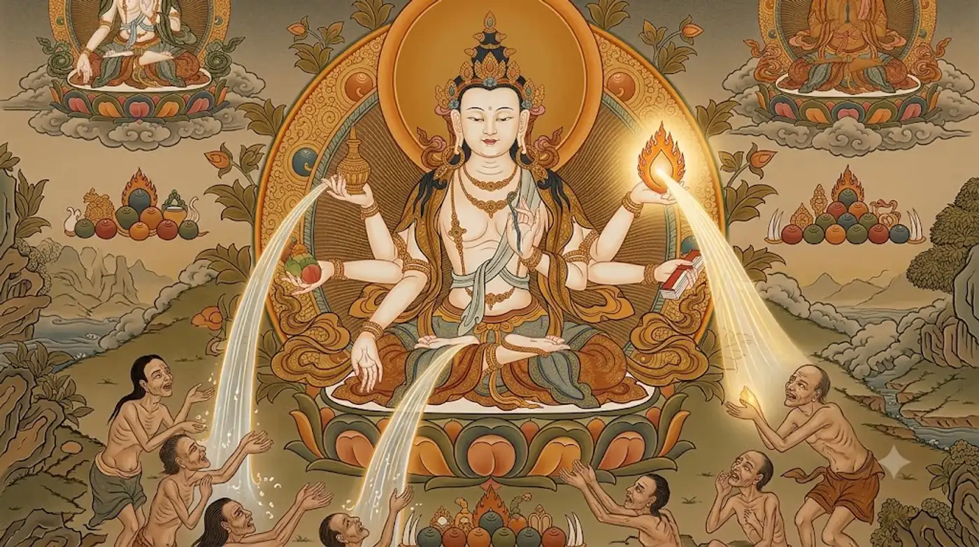 Bình tâm — ánh sáng ôn hòa, vừa tập trung vừa mở rộng